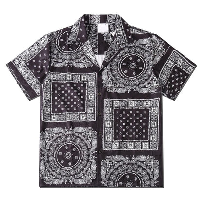 Black Bandana Shirt