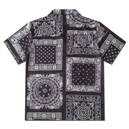 Black Bandana Shirt