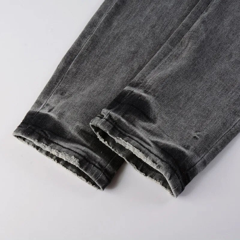 Bandana Gray Jeans