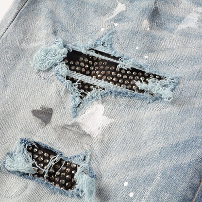 Holes Ripped Distressed Jeans