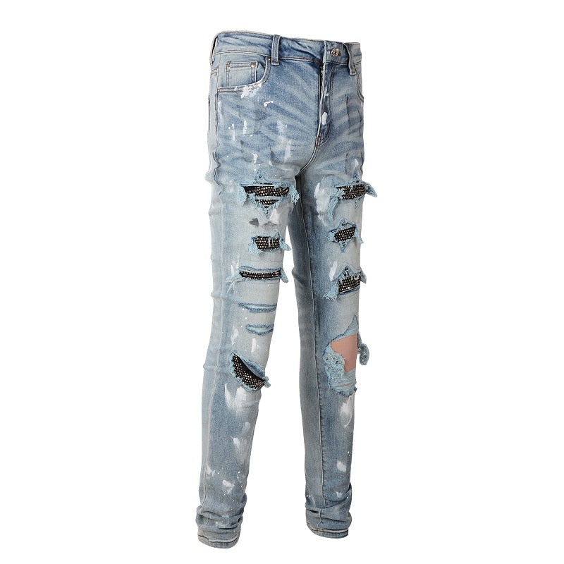 Holes Ripped Distressed Jeans