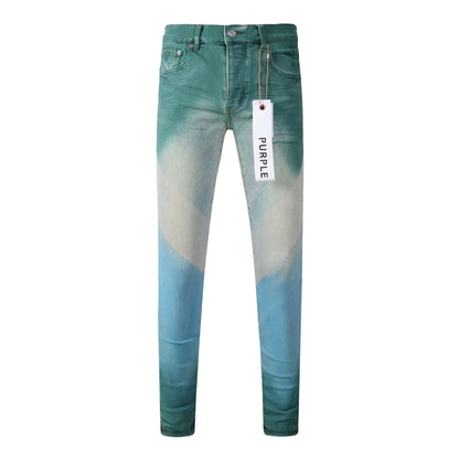 American Spray Painted Fashion Jeans