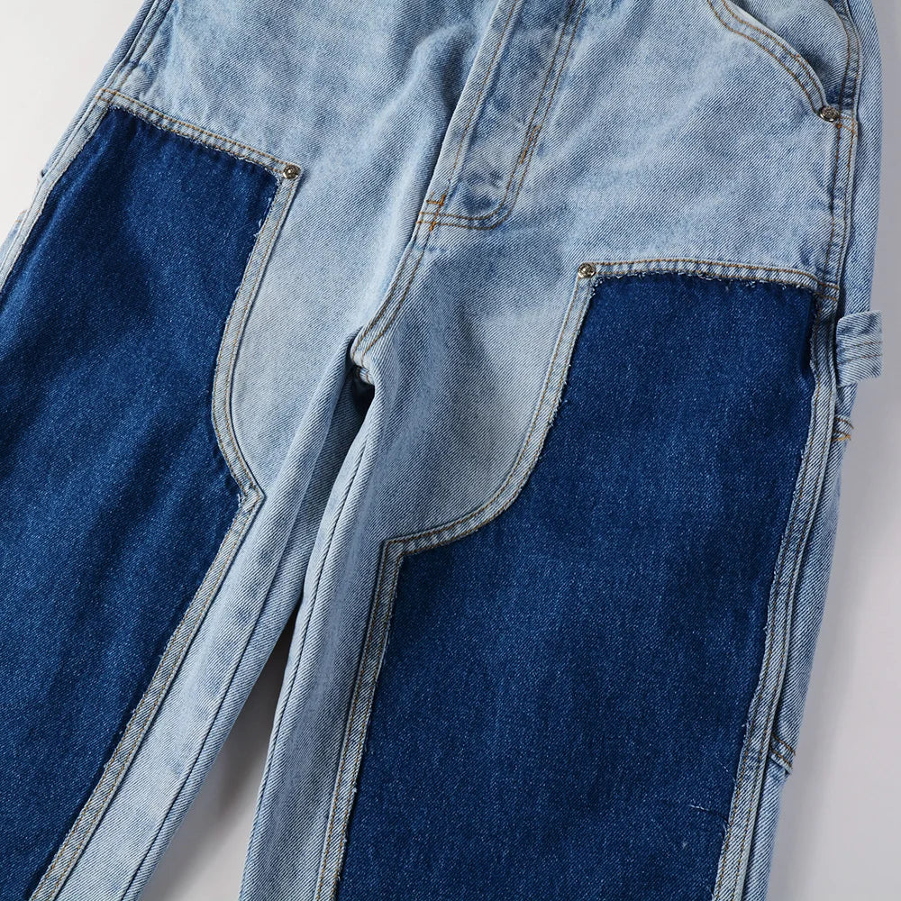 Rivet Patch Jeans