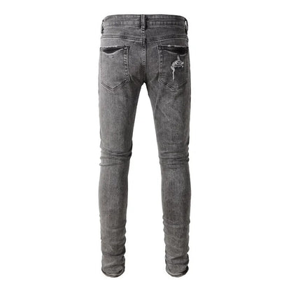 Bandana Gray Jeans